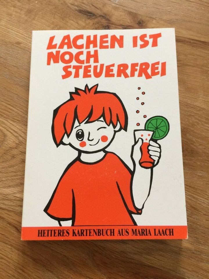 Lachen ist noch steuerfrei - Kartenbuch in St. Ingbert