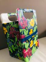 DDR Beutel Trage Tasche Kunststoff Ostalgie Vintage Blumem Sachsen - Olbernhau Vorschau