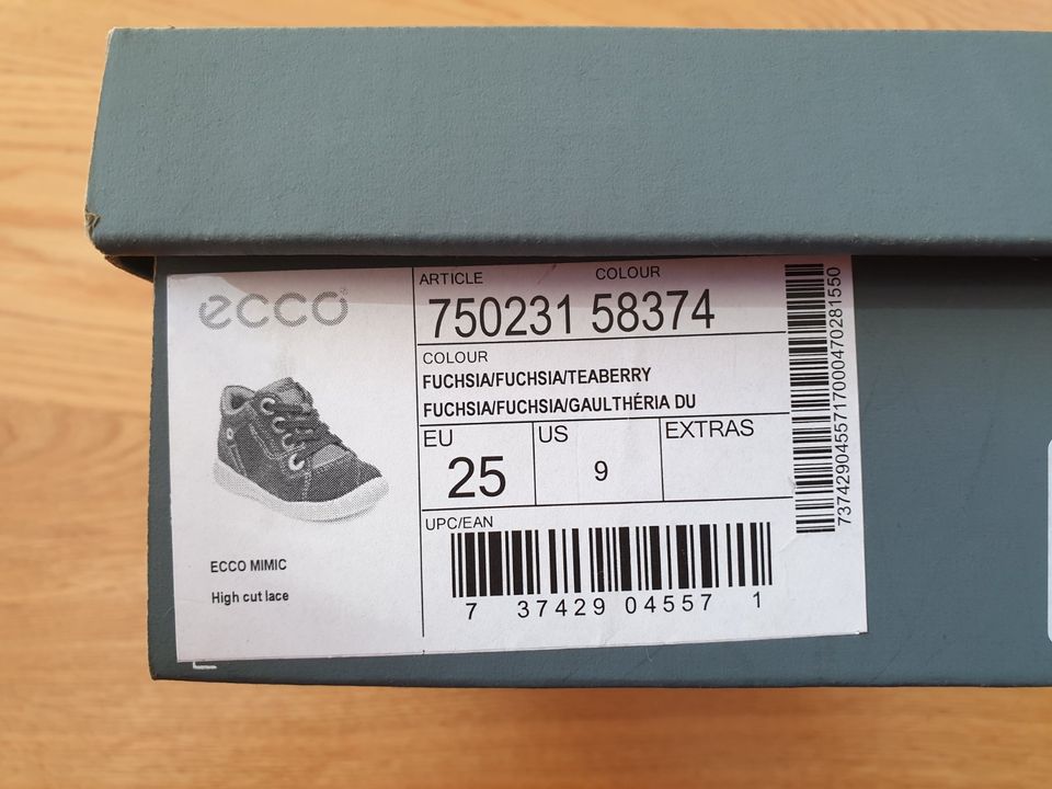 Ecco Schuhe Halbschuhe Gr 25 mit Originalverpackung in Duisburg