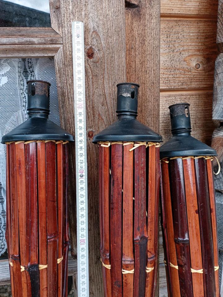 3 Petroleum Lampen einmal benutzt in Apen