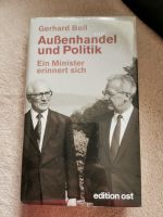 -NEU- Buch Außenhandel und Politik, Ein Minister erinnert sich Sachsen - Mittweida Vorschau