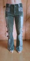 Vintage stretch Cordhose Jeans cargohose schnalle Patchwork xs Bayern - Erlenbach am Main  Vorschau