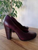 S.Oliver, *NEU*, Pumps, Leder, Weinrot, Gr. 38 Nordrhein-Westfalen - Detmold Vorschau