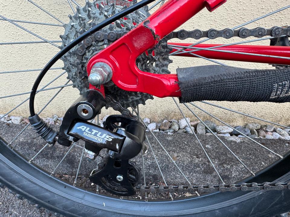 Fully-MTB 26Zoll RH47cm 27Gang-Deore Federgabel Scheibenbremse in Leipzig