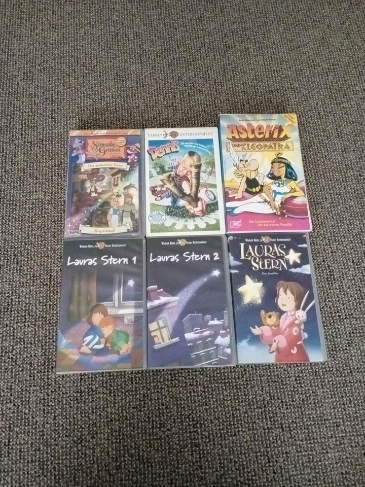 Verschiedene VHS Kinderfilme in Langerwehe