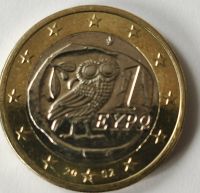 1 Euro Münze 2002 Grichenland Baden-Württemberg - Rosengarten Vorschau