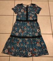 Vive Maria Kleid S Blumen blau Spitze Gothic Lolita Rockabilly Hessen - Offenbach Vorschau
