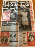 Bildzeitung 27.4.1990 (Ausgabe Sachsen und Sachsen-Anhalt) Dresden - Neustadt Vorschau