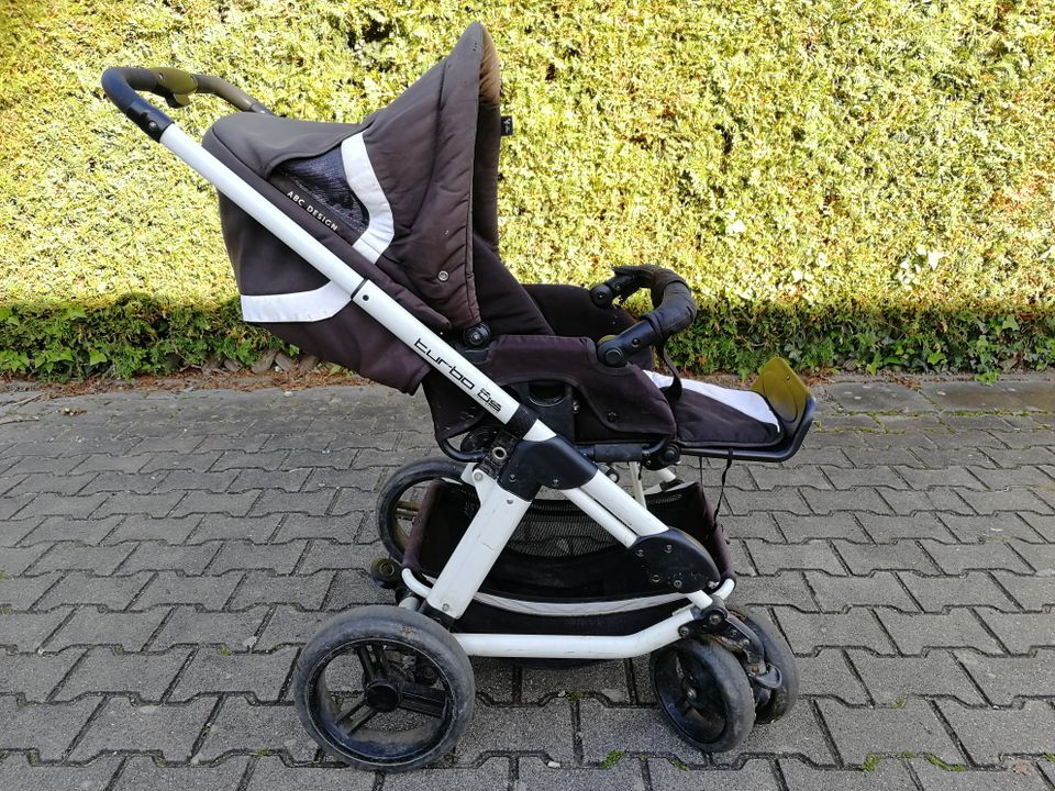 ABC Design Kinderwagen mit Babyschale, Sitz, Maxicosi-Adapter in Weinheim