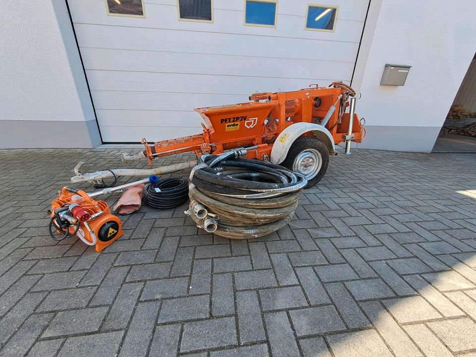 PFT ZP3 Putmaschine Fließestrich n2 s5 lehmputz Putzmeister mtec in Ostercappeln