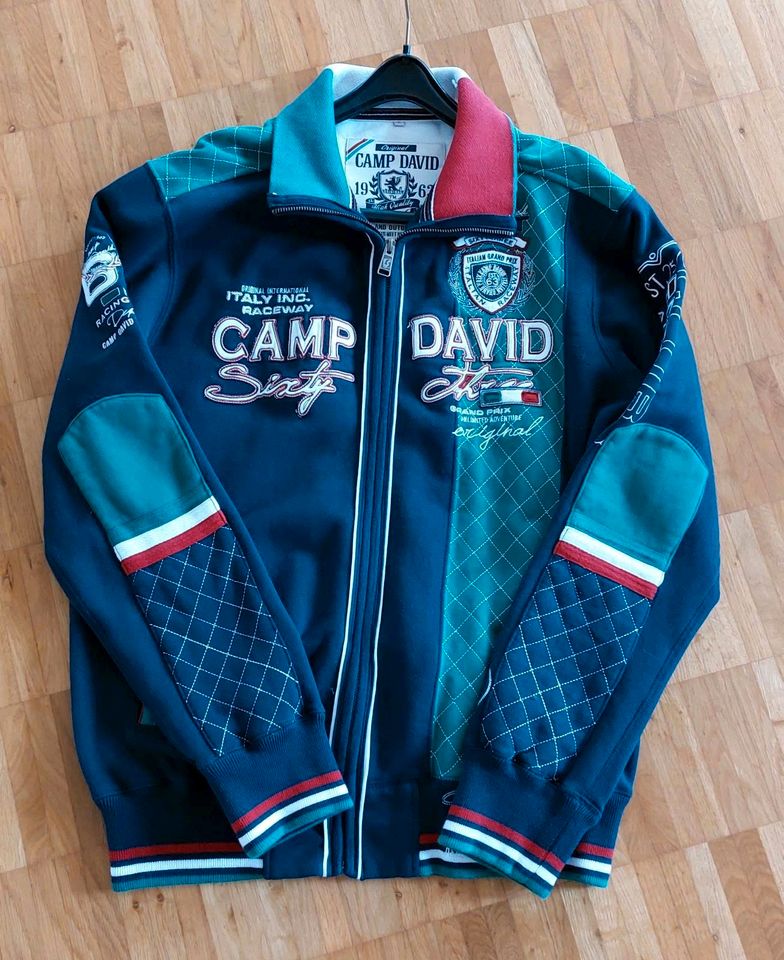 Jacke Sweatjacke Camp David Racing Italy Größe L / XL Top Zustand in Bielefeld