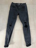 Levi's 710 Super Skinny Jeans Größe W28 L32 schwarz dunkelgrau Rheinland-Pfalz - Harxheim Vorschau