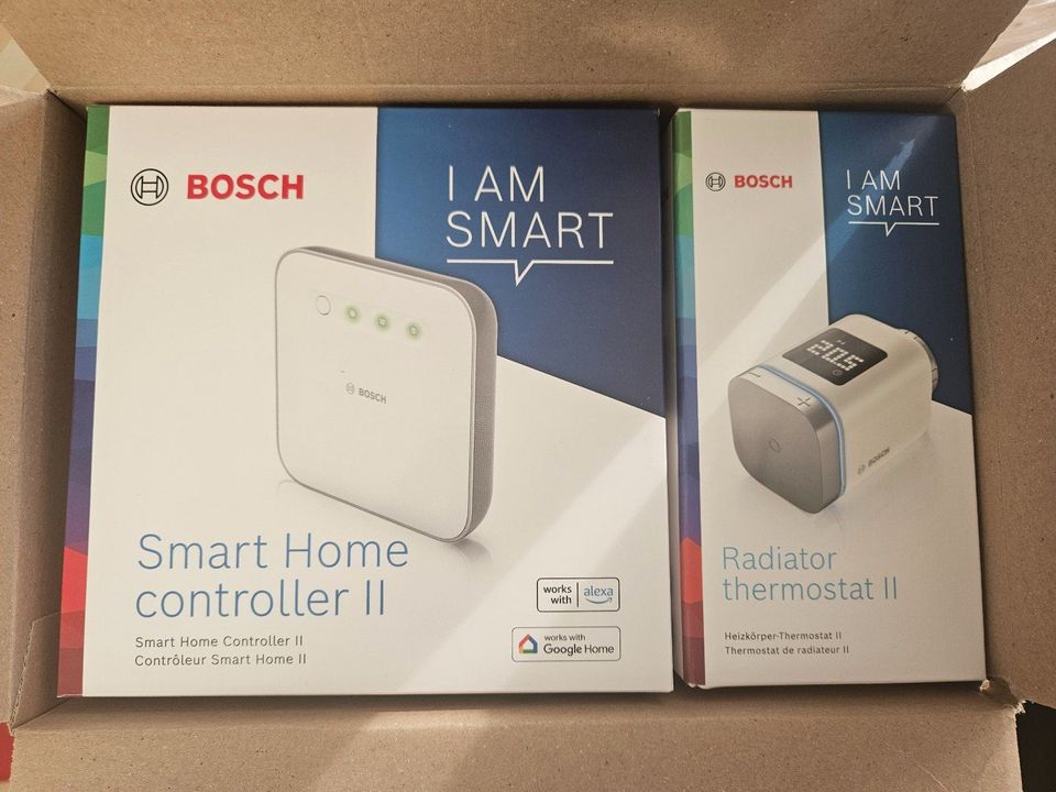 Bosch Smart Home Controller 2 + Radiator Thermostat 2 in Leipzig