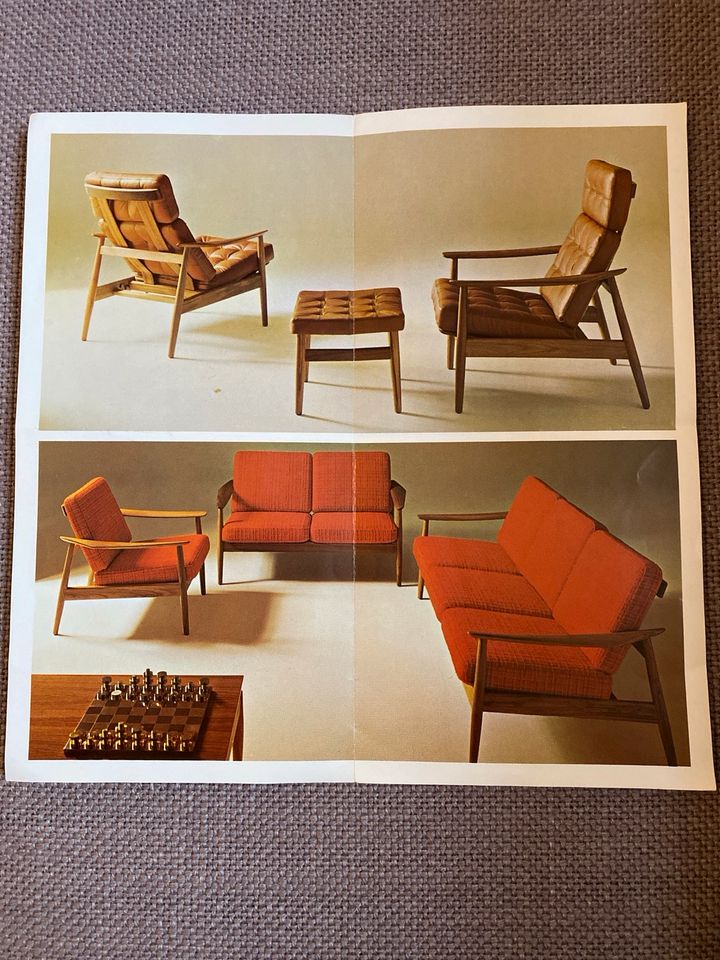 ◤  Arne Vodder Hochlehner Teak Sessel Ohrensessel Teakholz Model FD 164 Dänisch Design Danish mid Century Lounge Chair Stuhl 50er 60er 70er Vintage in Berlin