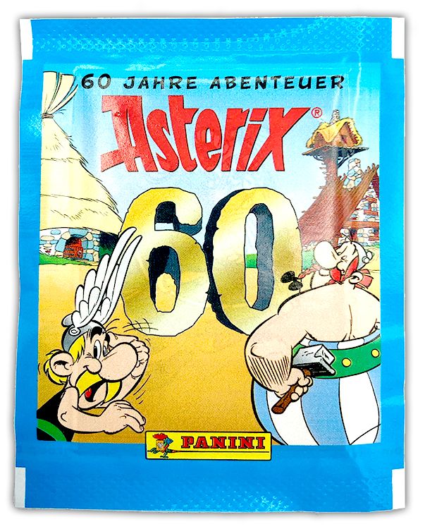 60 Jahre Abenteuer ASTERIX  Panini Sticker in Dittelbrunn