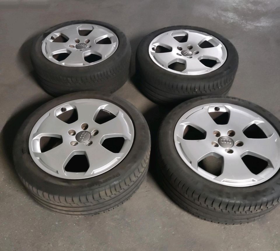 4x Continental 225/ 45 R 17 91Y Sommerreifen plus Audi Alufelgen in Laatzen