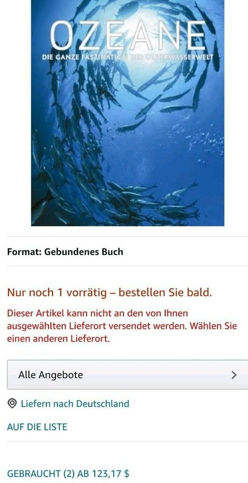 Ozeane die ganze Faszination der Unterwasserwelt > 100€ Neupreis in Bergkamen