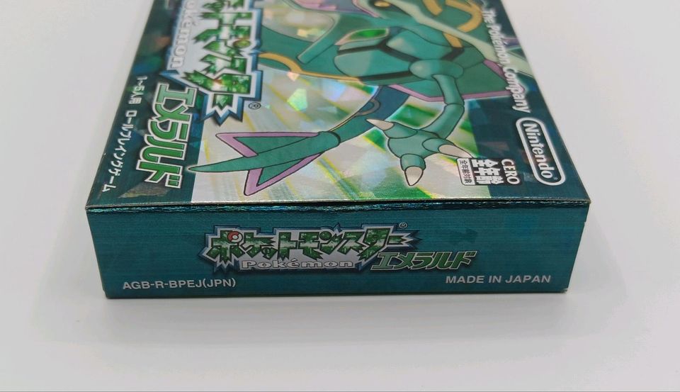 GameBoy Advance/GBA | Pokemon Smaragd Edition (OVP, Japan) in Burscheid