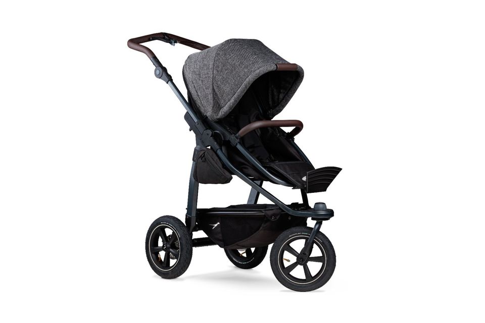 TFK Mono 2 - 2in1 Kombi-Kinderwagen - Luftreifen - Premium Anthrazit - GRATIS XXL-Zubehörpaket - NEU in Fulda