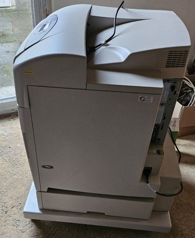 Drucker HP Color LaserJet 5550dtn guter Zustand sofort einsetzbar in Woltersdorf SA