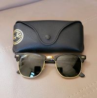 Ray Ban Sonnenbrille Clubmaster 49-21 schwarz inkl. Etui Hessen - Lohfelden Vorschau