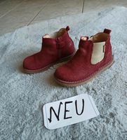 Neu 23 lederboots pablsoki rot bordeaux chelsea boots stiefelette Bayern - Rednitzhembach Vorschau