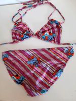 True Vintage Bikini 70er 36 38 pink rosa blau Streifen Schleswig-Holstein - Bargteheide Vorschau