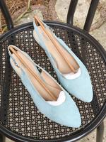Slingpumps Flache Pumps Gr. 42 Neu Jeans Rheinland-Pfalz - Heidesheim Vorschau