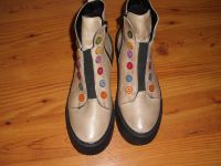 Gremini ,Stiefelette in beige, Leder, Gr. 41 Mitte - Tiergarten Vorschau