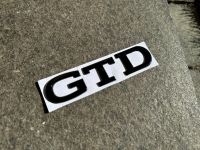 VW GOLF 8 GTD EMBLEM ZEICHEN HECK SCHWARZ GLANZ NEU Brandenburg - Oranienburg Vorschau