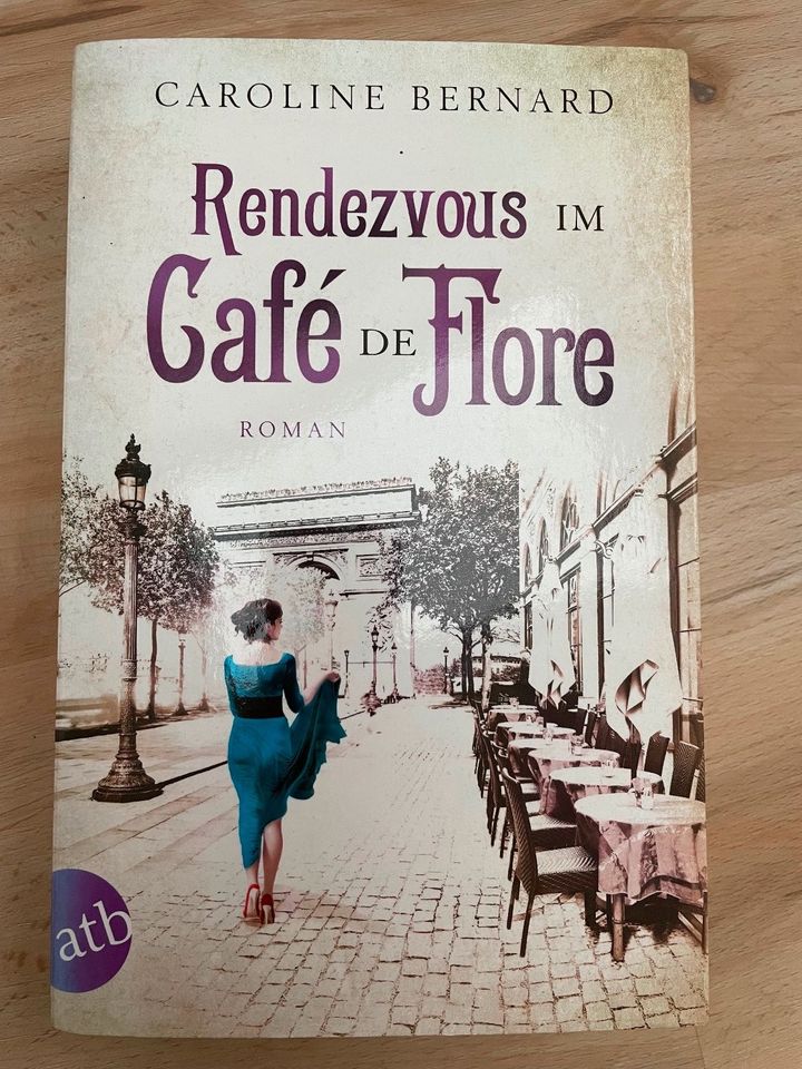 Buch Roman Caroline Bernard Rendezvous im Café de Flore in Lübeck