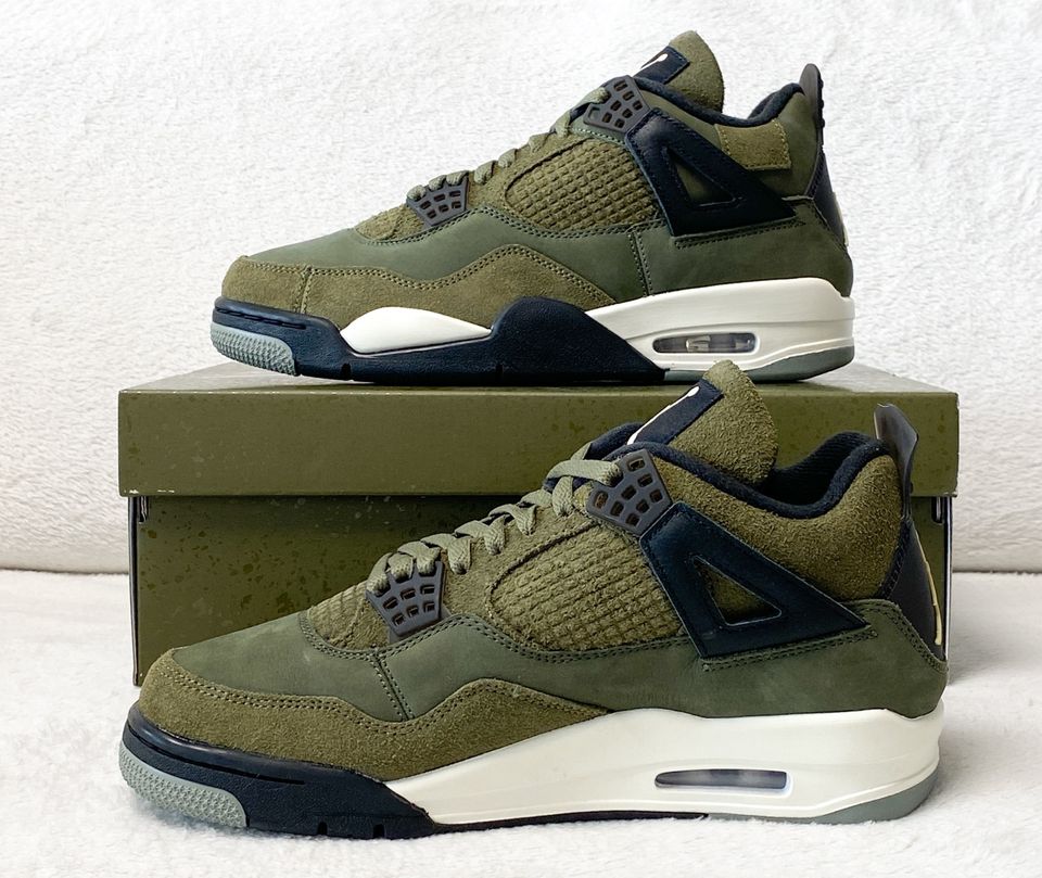 Nike Air Jordan 4 Olive Gr 42,5 US 9 Grün Dunk Sneaker Schuh NEU in Kempten