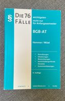 Hemmer, die 76 wichtigsten Fälle, BGB AT Bayern - Memmingen Vorschau