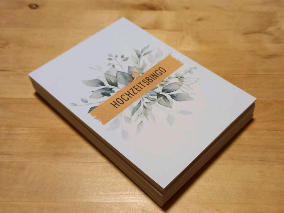 Hochzeitsbingo Karten (55 Stück) in Schlaitdorf