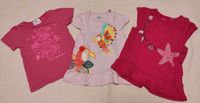 3 T-Shirts Topomini 92 guter Zustand Mädchen rosa Kurzarm Hessen - Schöneck Vorschau