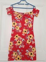 Neu Minikleid offshoulder Blumen XXS  rot gelb Berlin - Charlottenburg Vorschau