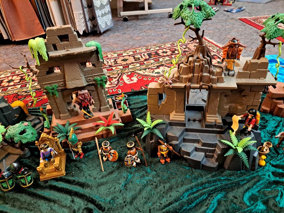Playmobil Dschungel Tempel Forscher TOP Zustand viel Zubehör!! in Barmstedt