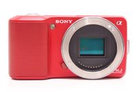 SONY ALPHA NEX 3 ROT SPIEGELLOSE KAMERA BODY E MOUNT DSLM Berlin - Marzahn Vorschau