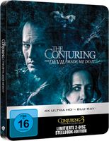 NEU & OVP - The Conjuring 3 STEELBOOK 4k ULTRA HD + Blu-ray Rar Niedersachsen - Wolfsburg Vorschau