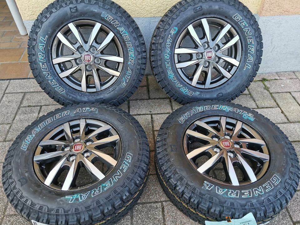 neu All-Terrain Allwetterreifen Fiat Ducato Alufelgen 225/75 16" in  Baden-Württemberg - Philippsburg | Reifen & Felgen | eBay Kleinanzeigen ist  jetzt Kleinanzeigen