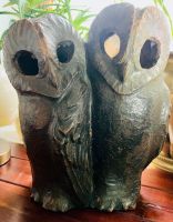 Alte Bronze Skulptur Eulen Vogel Eulenpaar 1959/60❇️3,4kg Top‼️ Berlin - Zehlendorf Vorschau