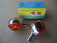 NEU SET Blinker Chrom Look Lenkerblinker für Simson KR51 Star ES Brandenburg - Schraden Vorschau