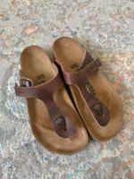 Neuw Birkenstock Gizeh Echtleder Nubuk Leder Zehentrenner Berlin - Lichtenberg Vorschau