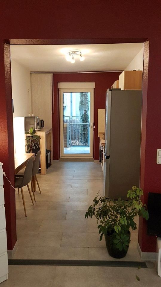 Studio-Apartment mit Loggia und Garten in Frankfurt am Main