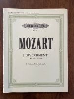 Mozart 3 Divertimenti KV 136,137, 138 - 2 Violinen, Viola, Cello Baden-Württemberg - Untermünkheim Vorschau