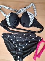 NEU Bikini Schwarz/Weiß Größe 75B Niedersachsen - Burgdorf Vorschau