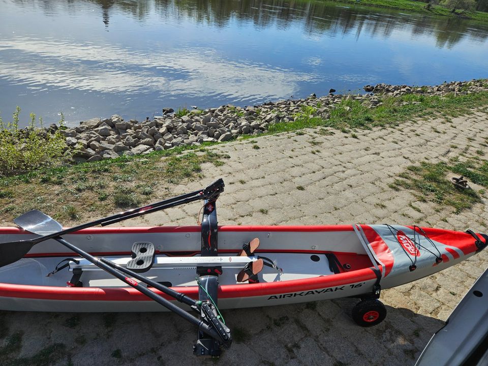 Vorwärts Ruder Rudern Rudersystem RowVista ROWonAir Carbon in Dresden