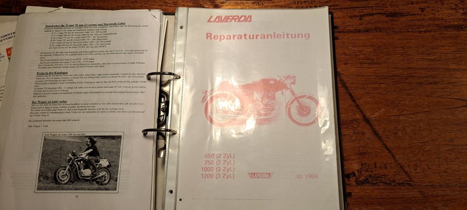 Laverda S GT SF SFC Werkstattbuch Reparaturanleitung in Hamburg