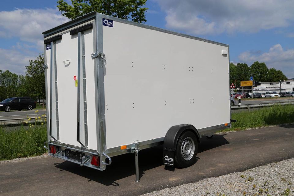 hier+neu! Kofferanhänger Anhänger F1336 1300Kg 358x146x180cm in Betzdorf