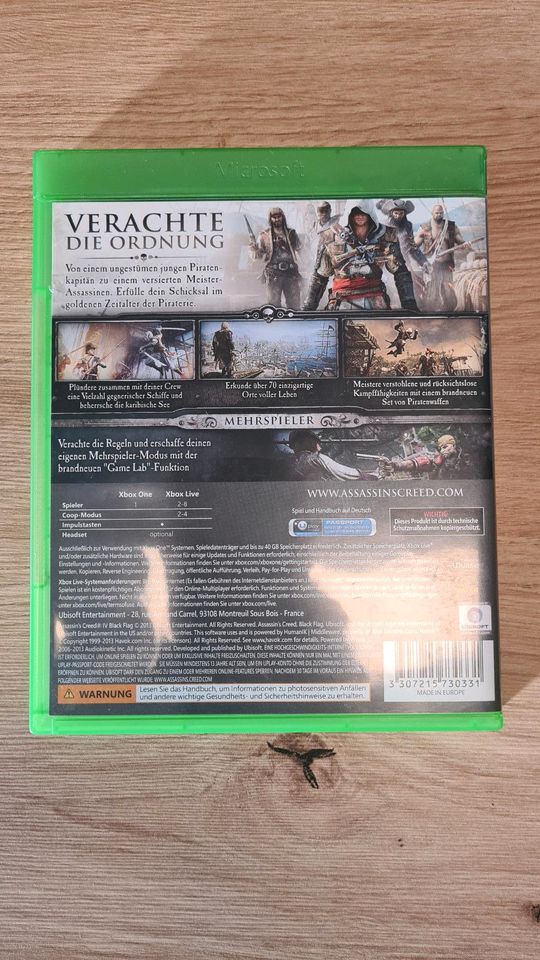 Assassin's Creed IV Black Flag Xbox One in Illingen